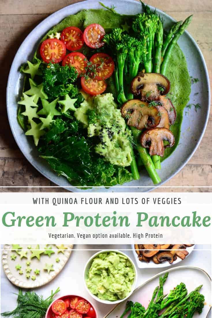 Vegetarian High-Protein Spinach Crepes (Gluten-Free) - Alphafoodie