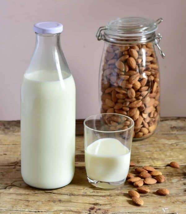 Zero Waste Homemade Almond Milk - Alphafoodie