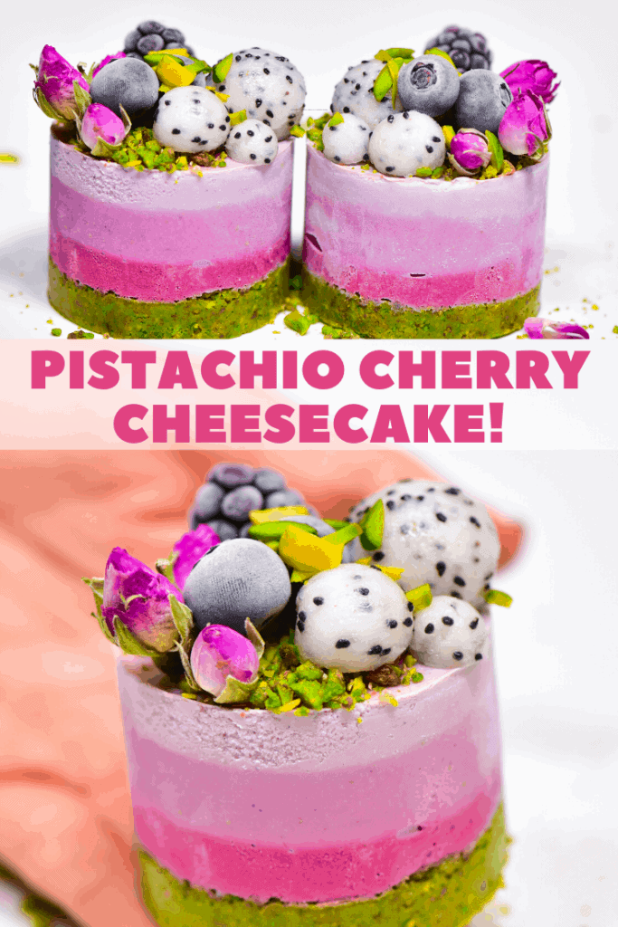 pistachio cherry cheesecake-4 - Alphafoodie