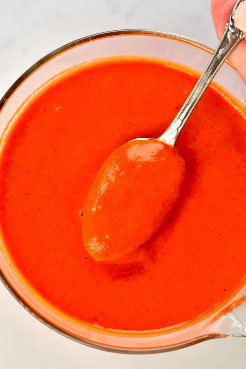 Creamy Roasted Red Pepper Sauce (Vegan, GF| Pasta sauce, Dip, Spread)