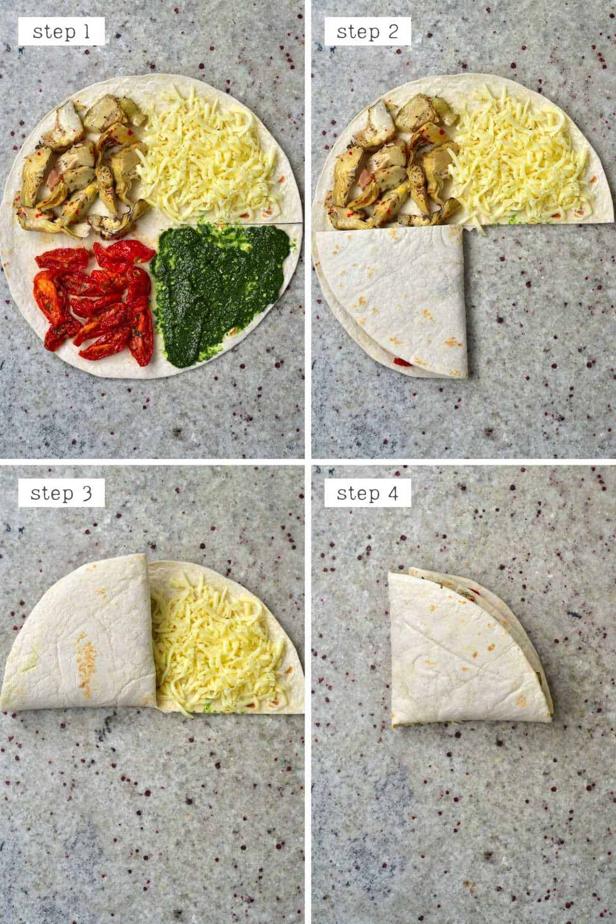 How to Fold a Wrap, Step by Step