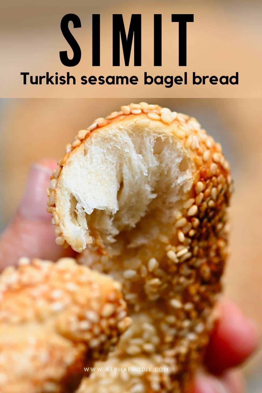 How To Make Simit (Turkish Bagel) - Alphafoodie