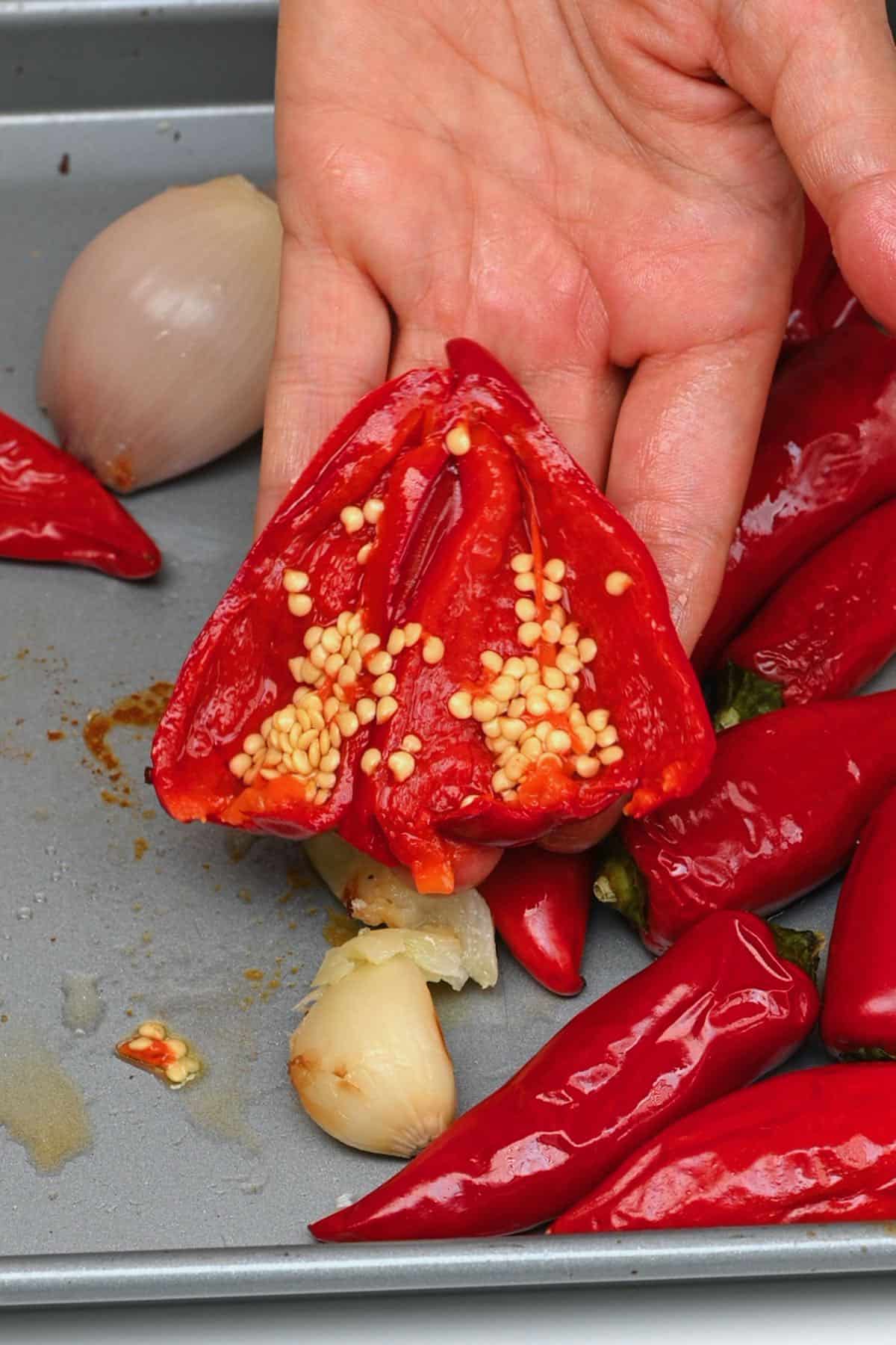Rose Harissa - How to Make this Smoky, Spicy Condiment - OMG! Yummy