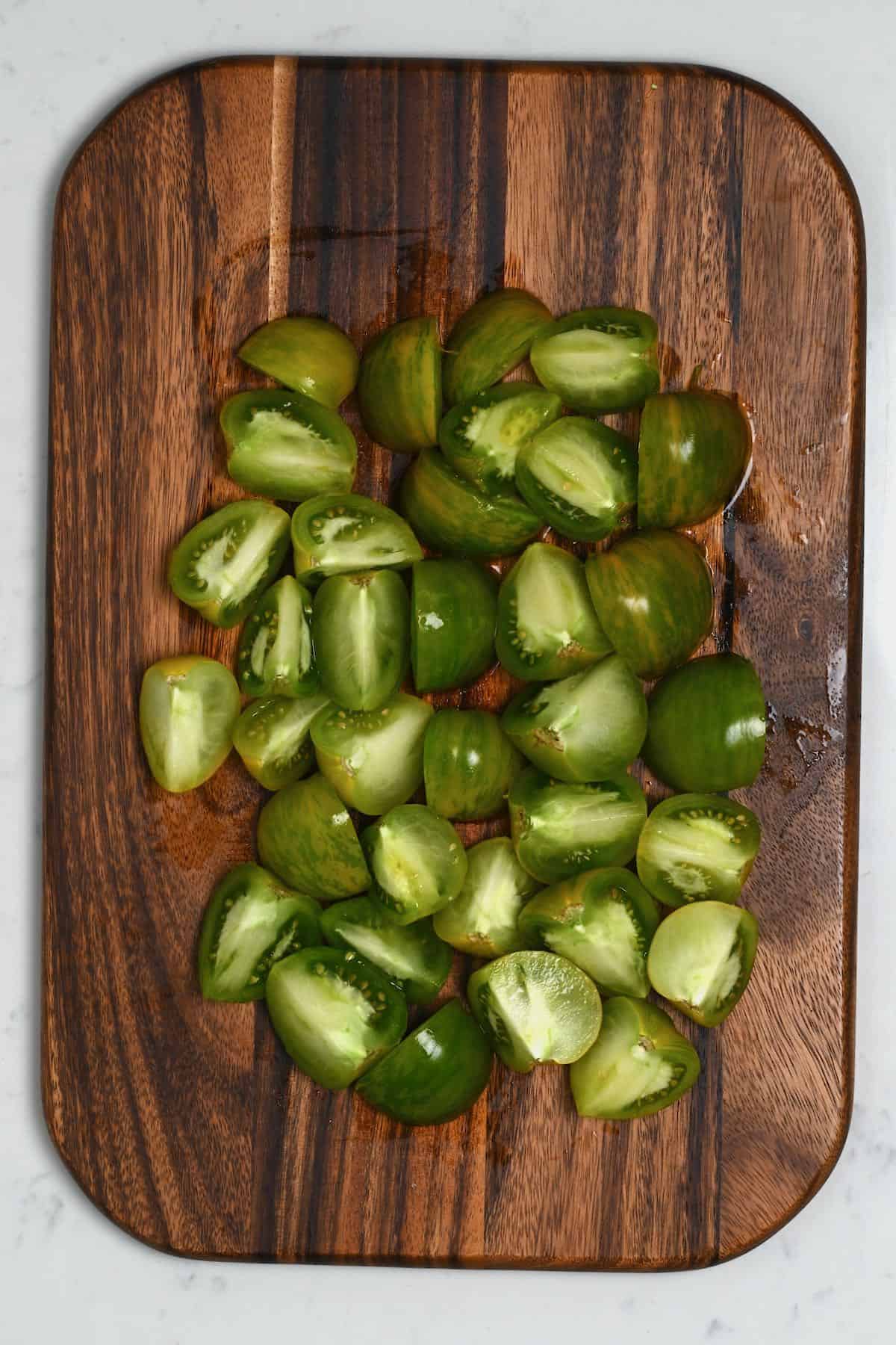How to Make Pickled Green Tomatoes - Easy Peasy Creative Ideas