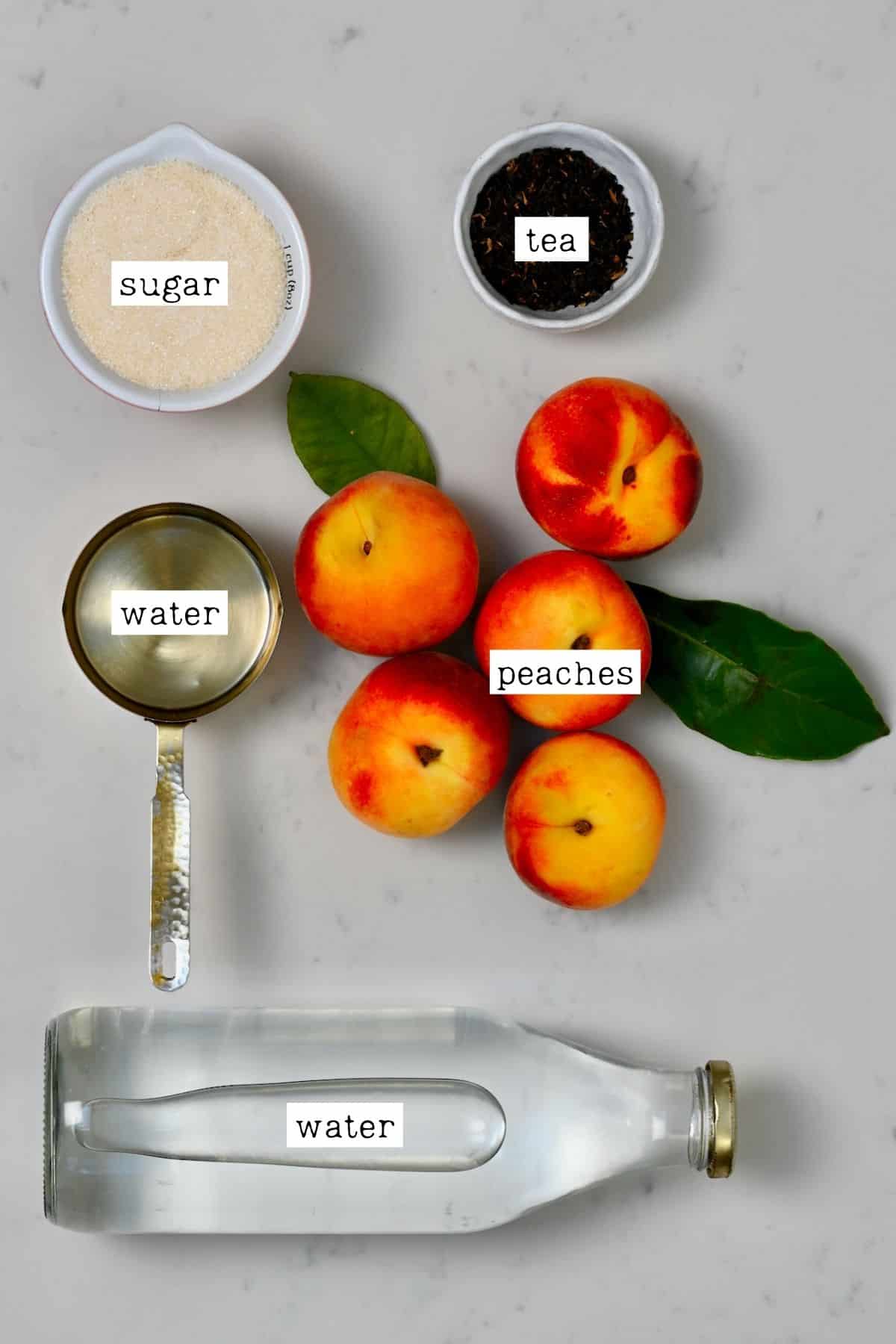 Refreshing 3 ingredient Peach Iced Tea recipe - Lifestyle of a Foodie