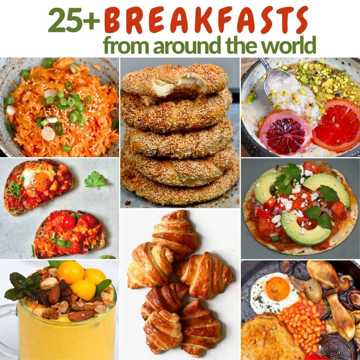 Breakfasts From Around The World Square 