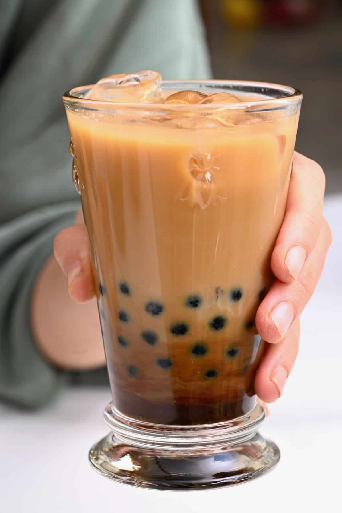 How To Make Bubble Tea (Boba Tea  Brown Sugar Milk Tea) - Alphafoodie
