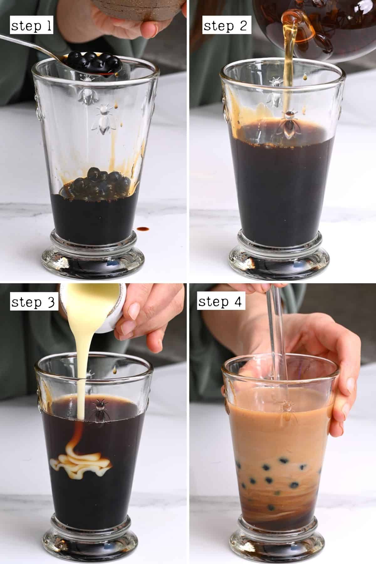 How To Make Bubble Tea (Milk Tea)
