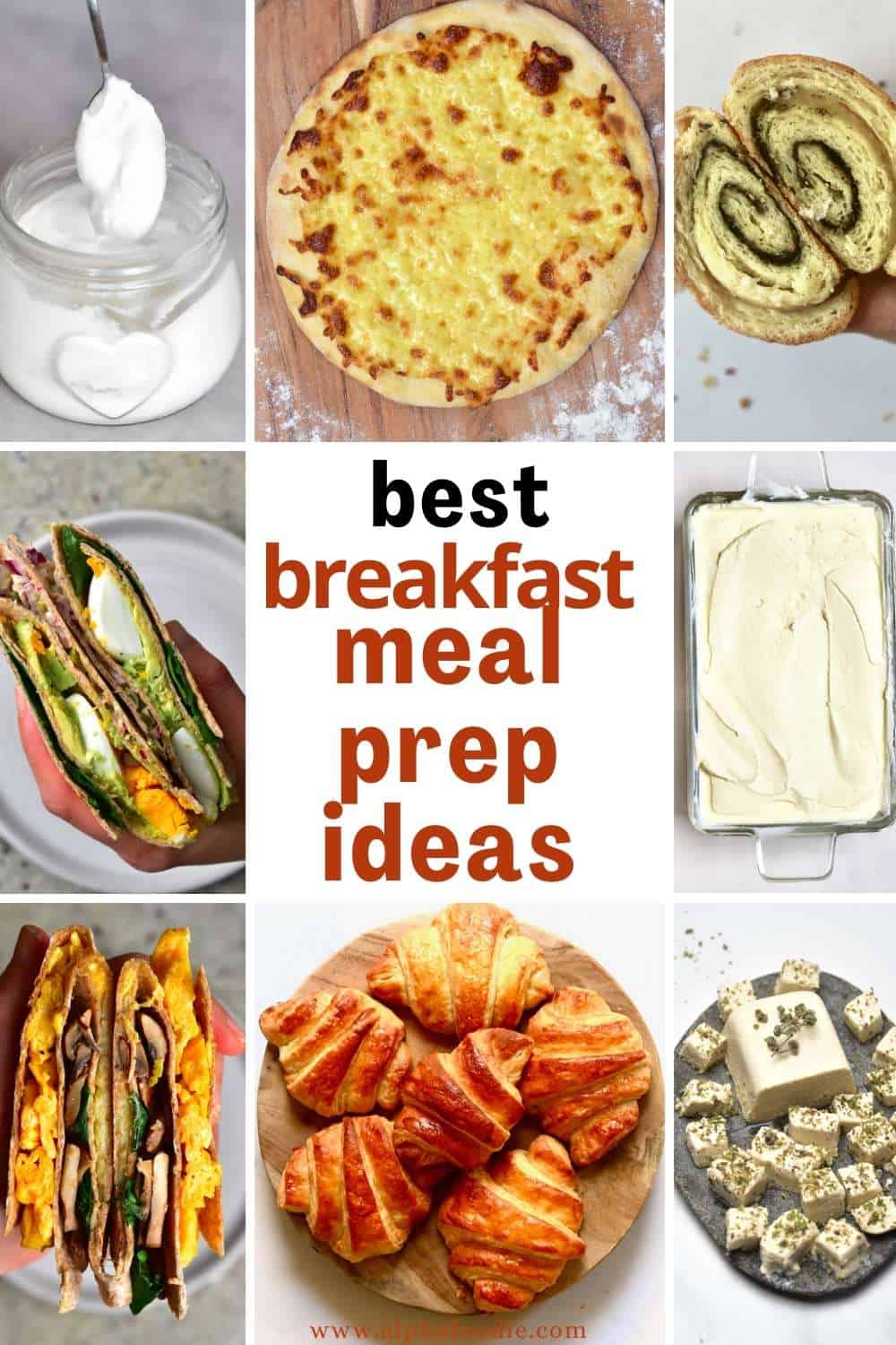50+ Healthy Breakfast Meal Prep Ideas on the Go - Alphafoodie