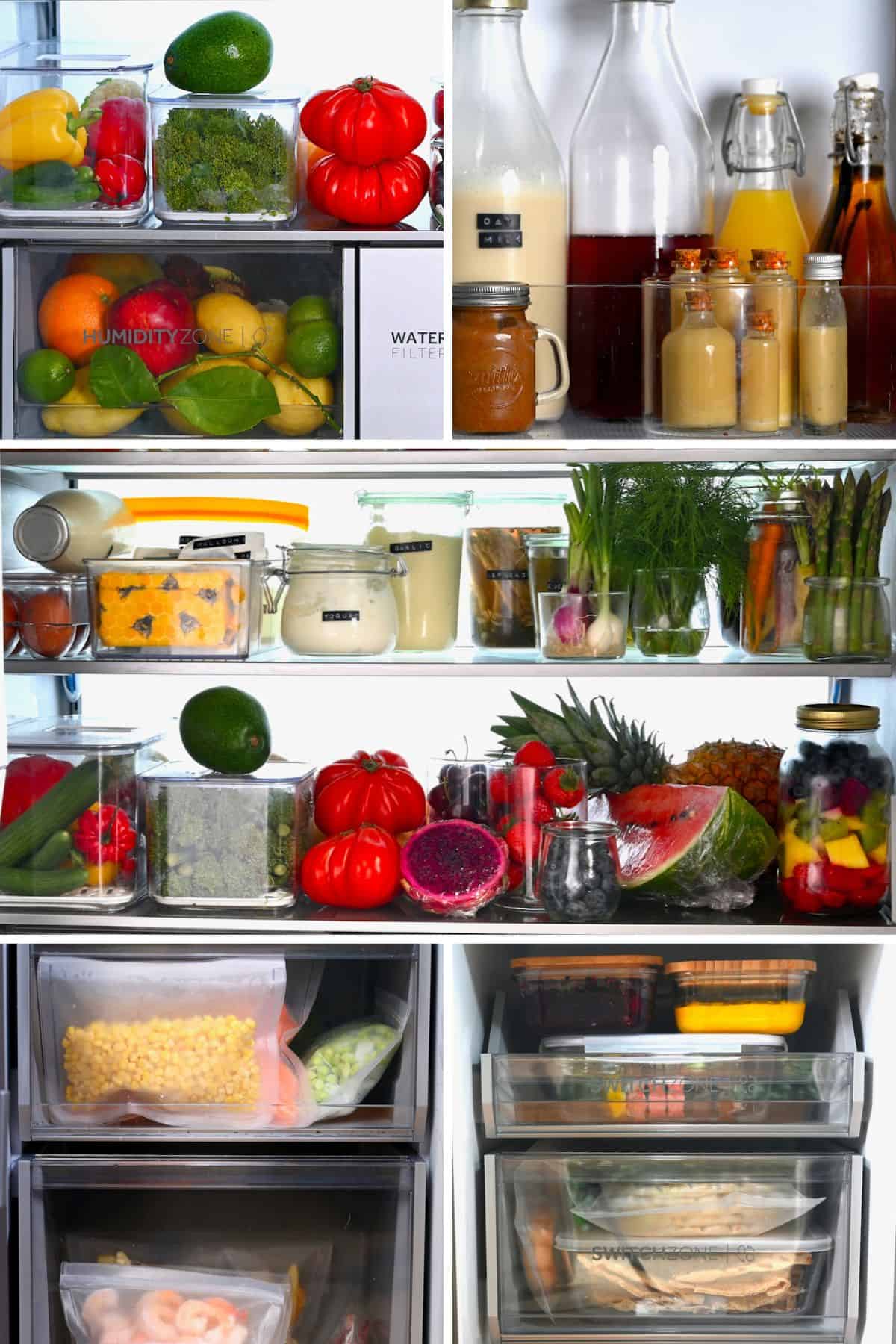 How To Create The Perfectly Organized Fridge and Freezer