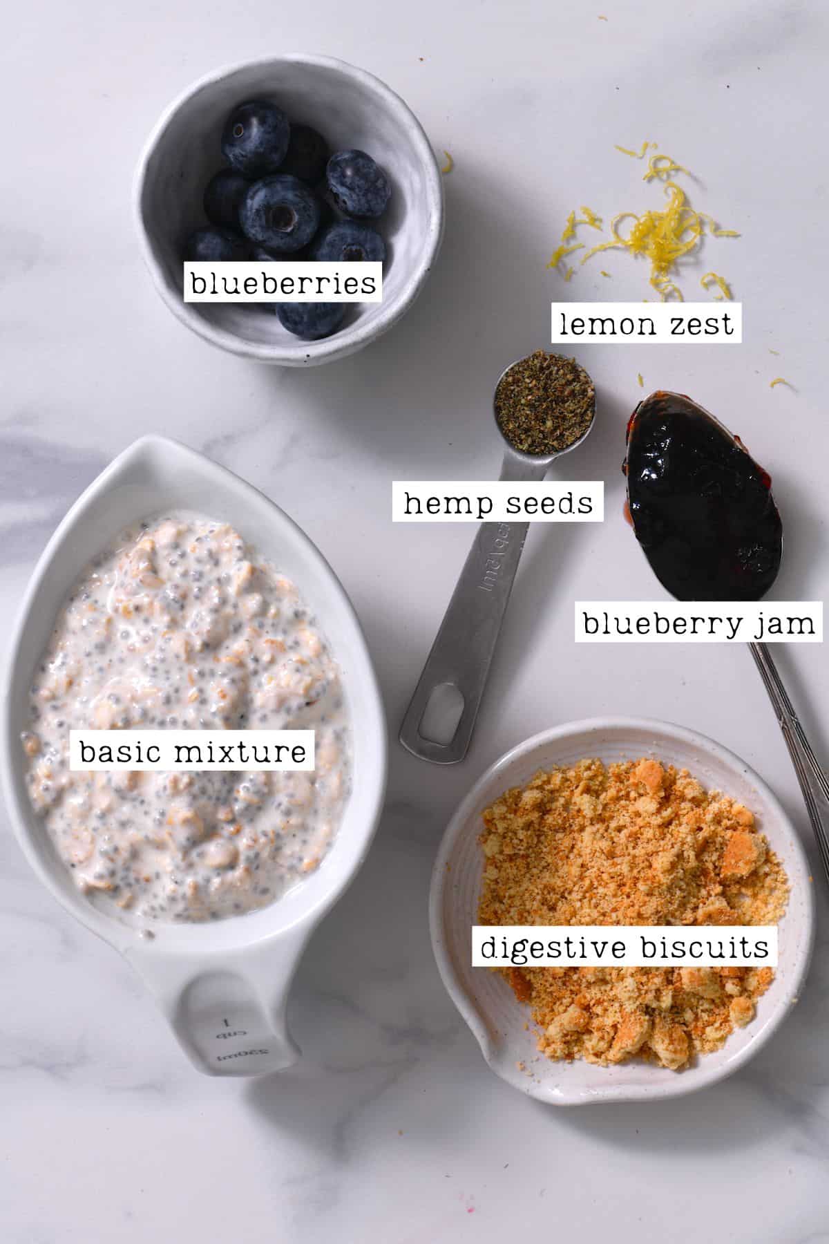 Overnight Oats Two Ways - Alice and Lois