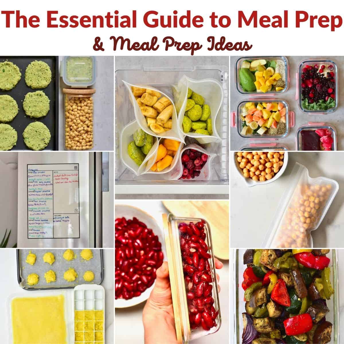 The Essential Guide to Meal Prep + Meal Prep Ideas - Alphafoodie