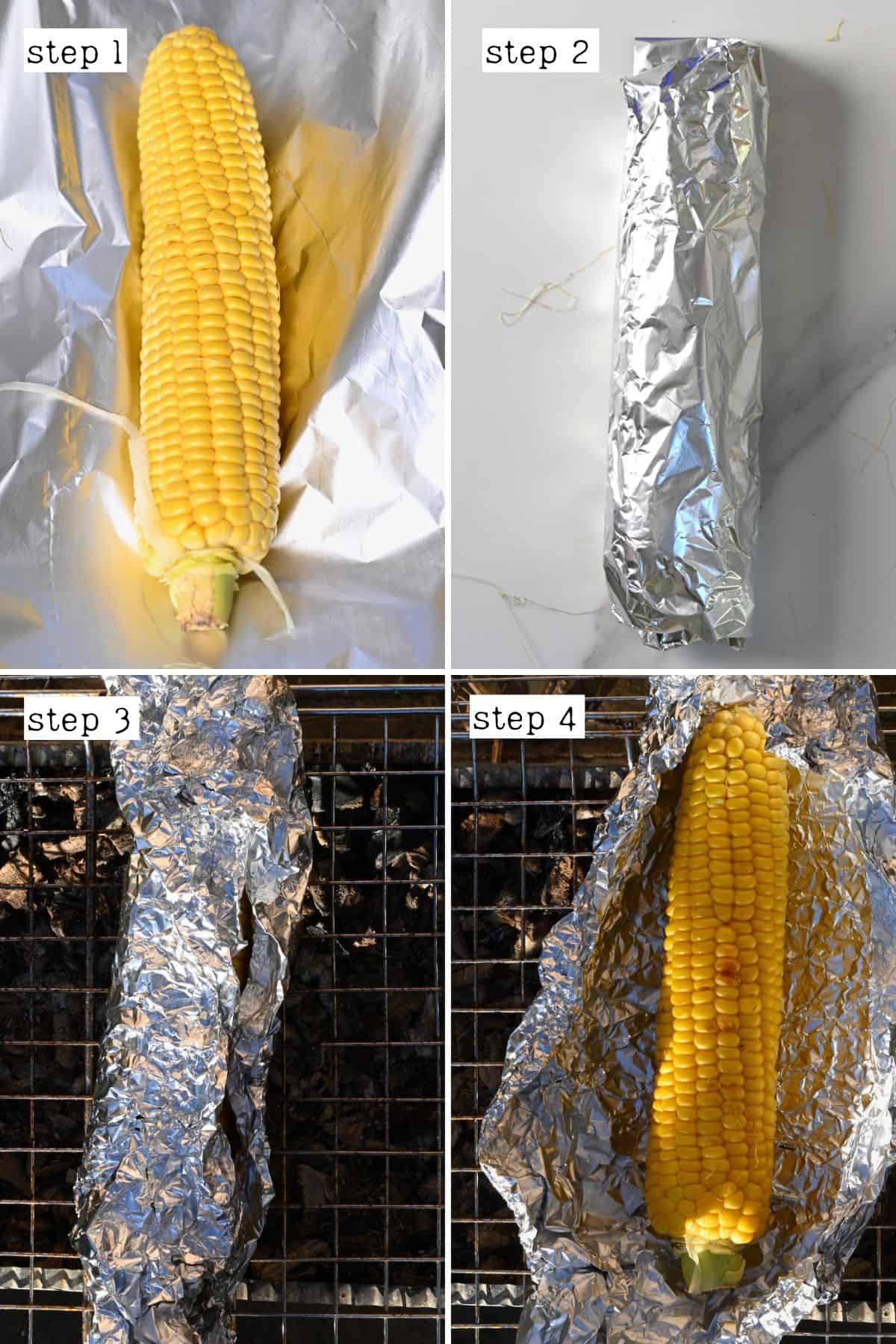 Grilled Corn in Foil – A Couple Cooks