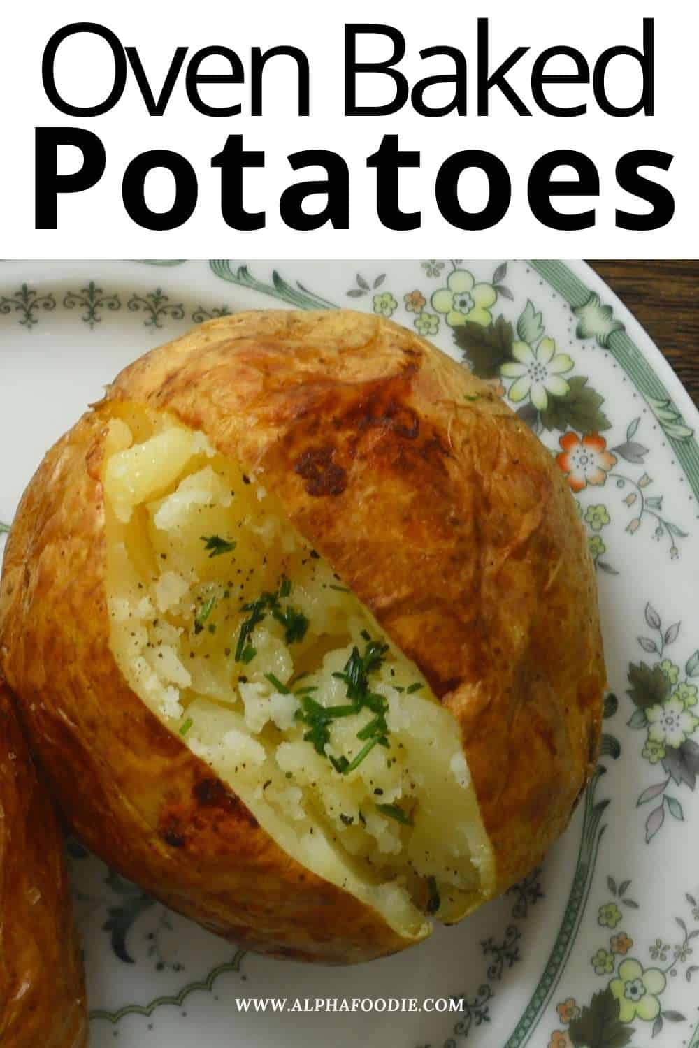 Perfect Baked Potato Recipe - Alphafoodie