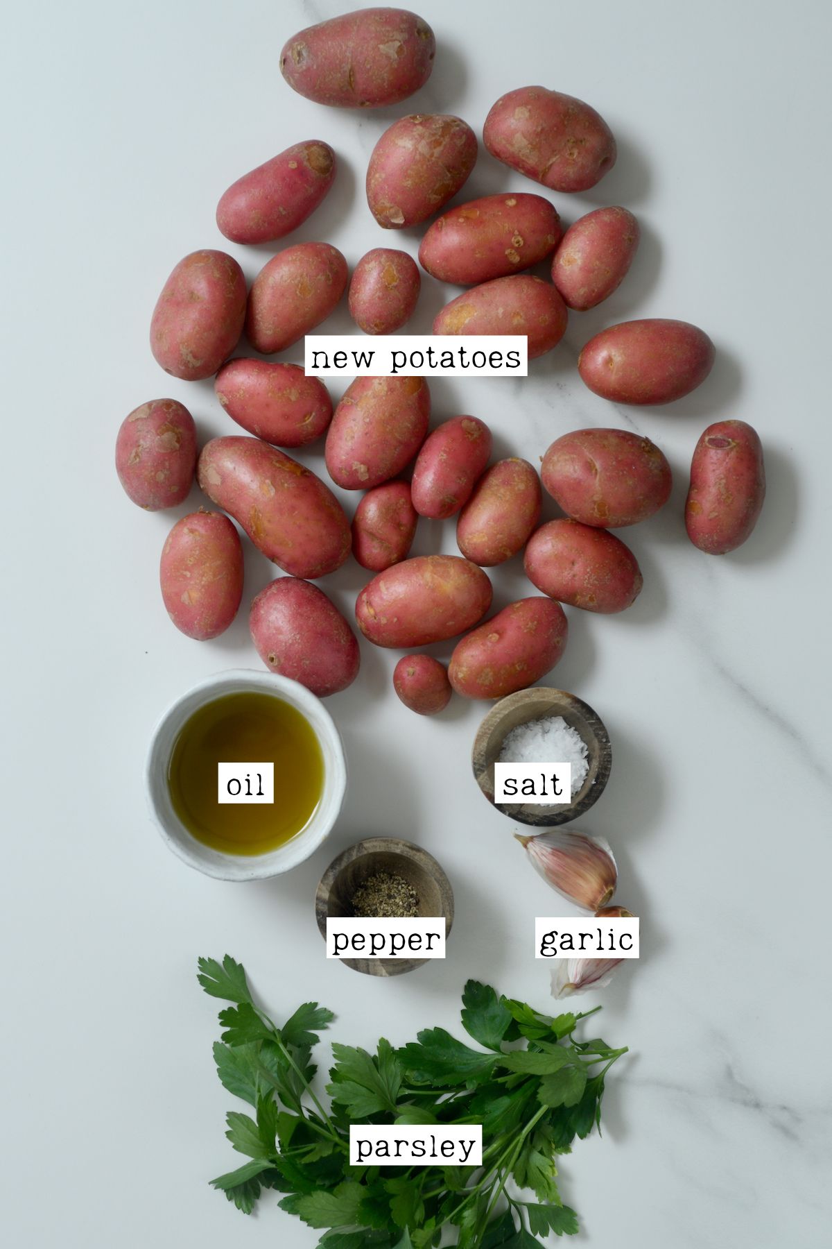 Oven Roasted Red Potatoes {4 Ingredients!} +VIDEO