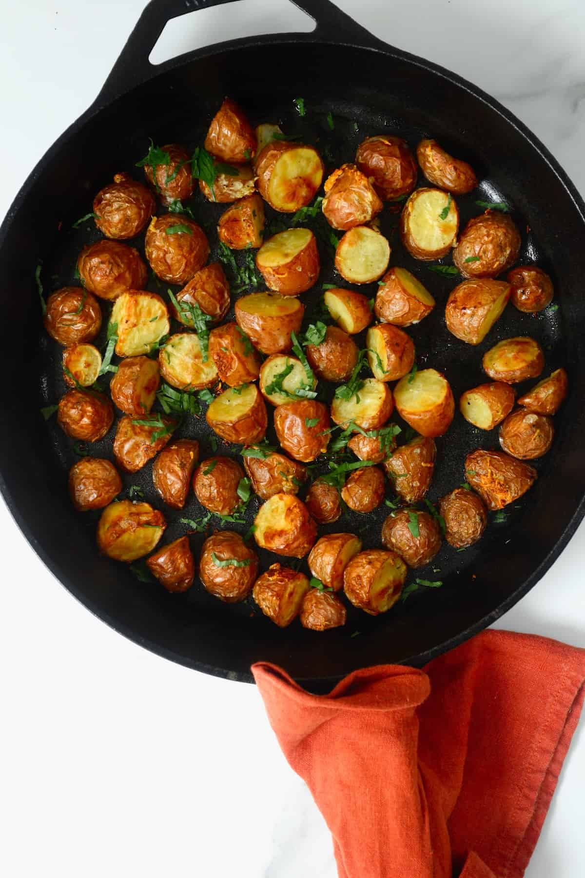 Slow Cooker Garlic Roasted Baby Potatoes Recipe, Whats Cooking America