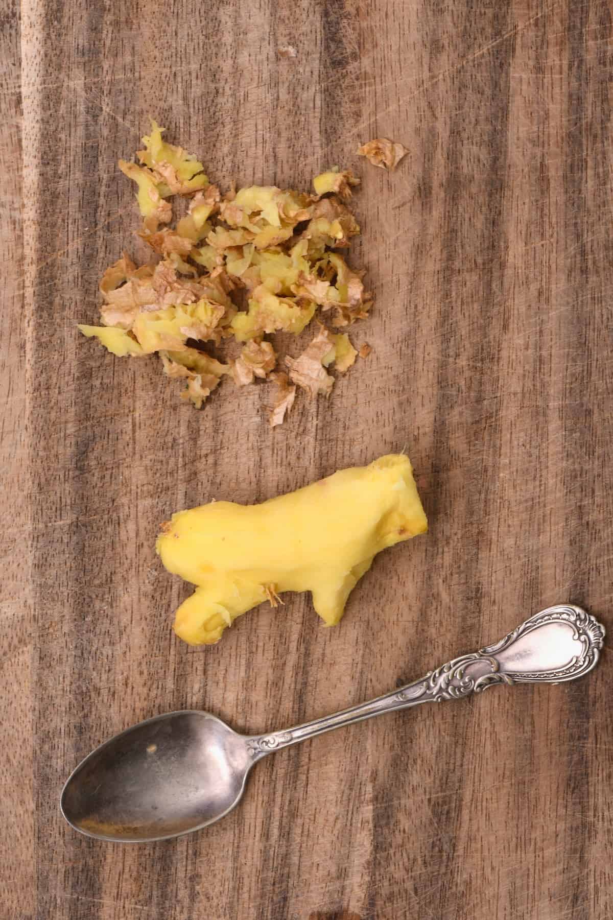 How to Peel Ginger (The Easy Way) 