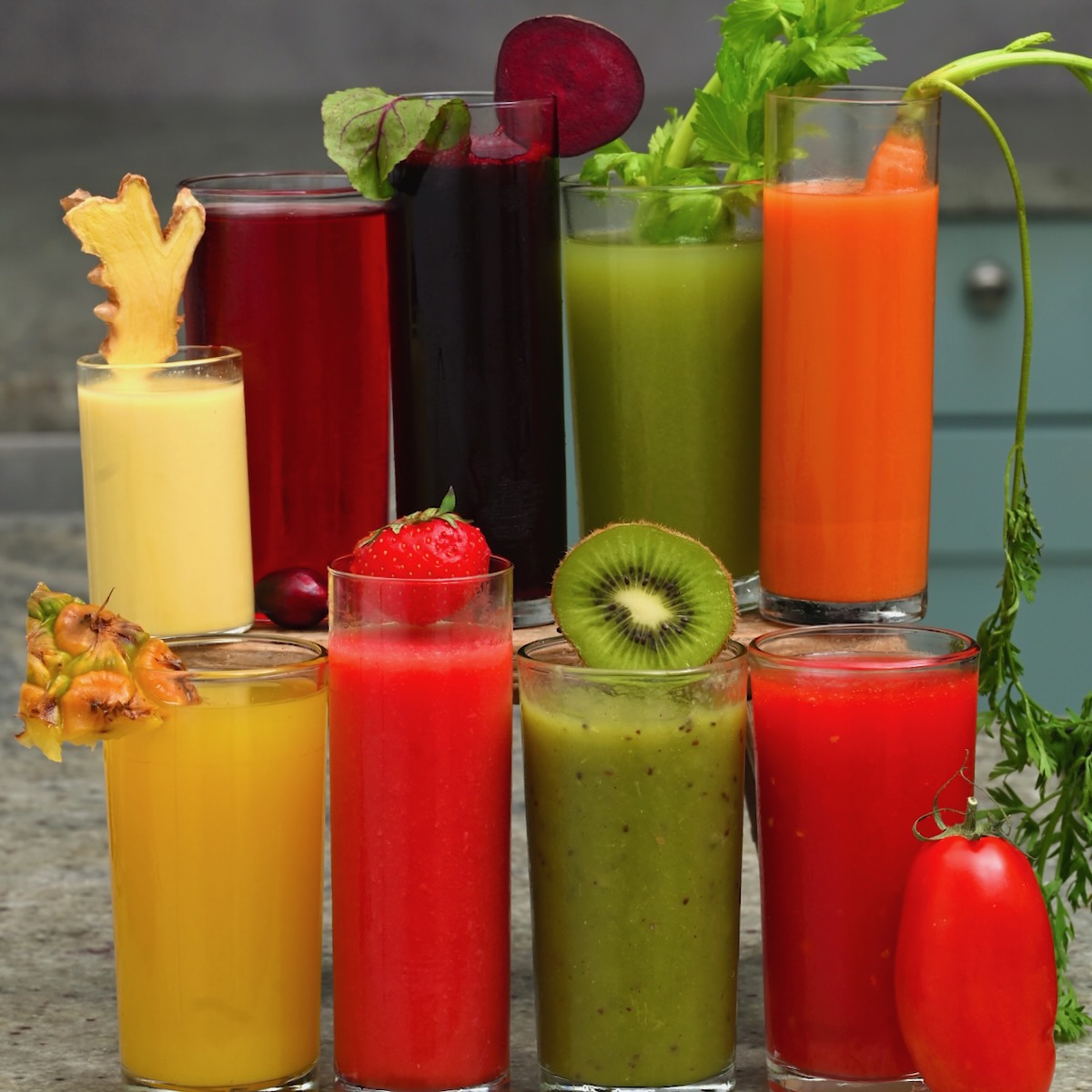 fruit and vegetable juice diet