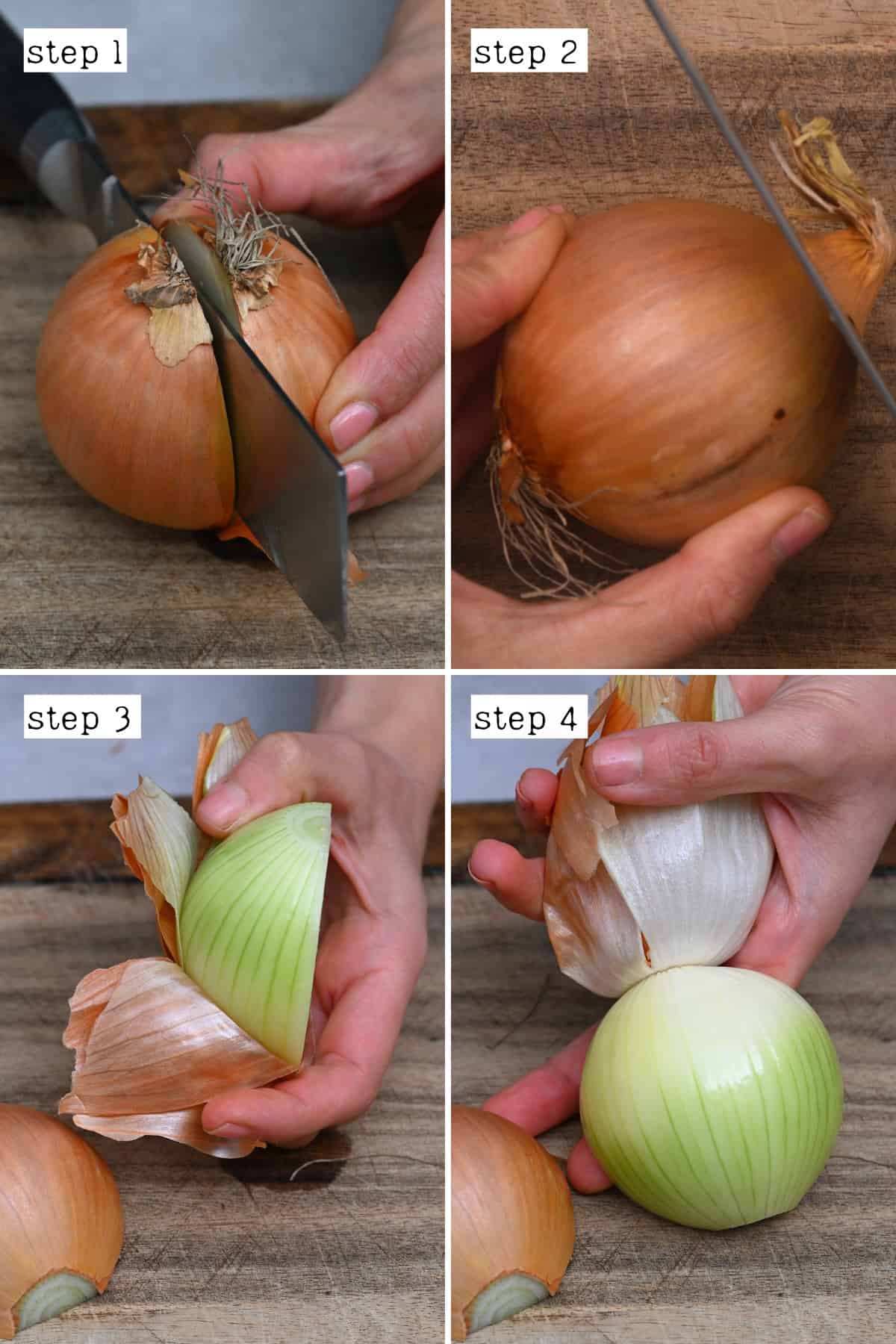 How to Cut an Onion - Pinch of Yum