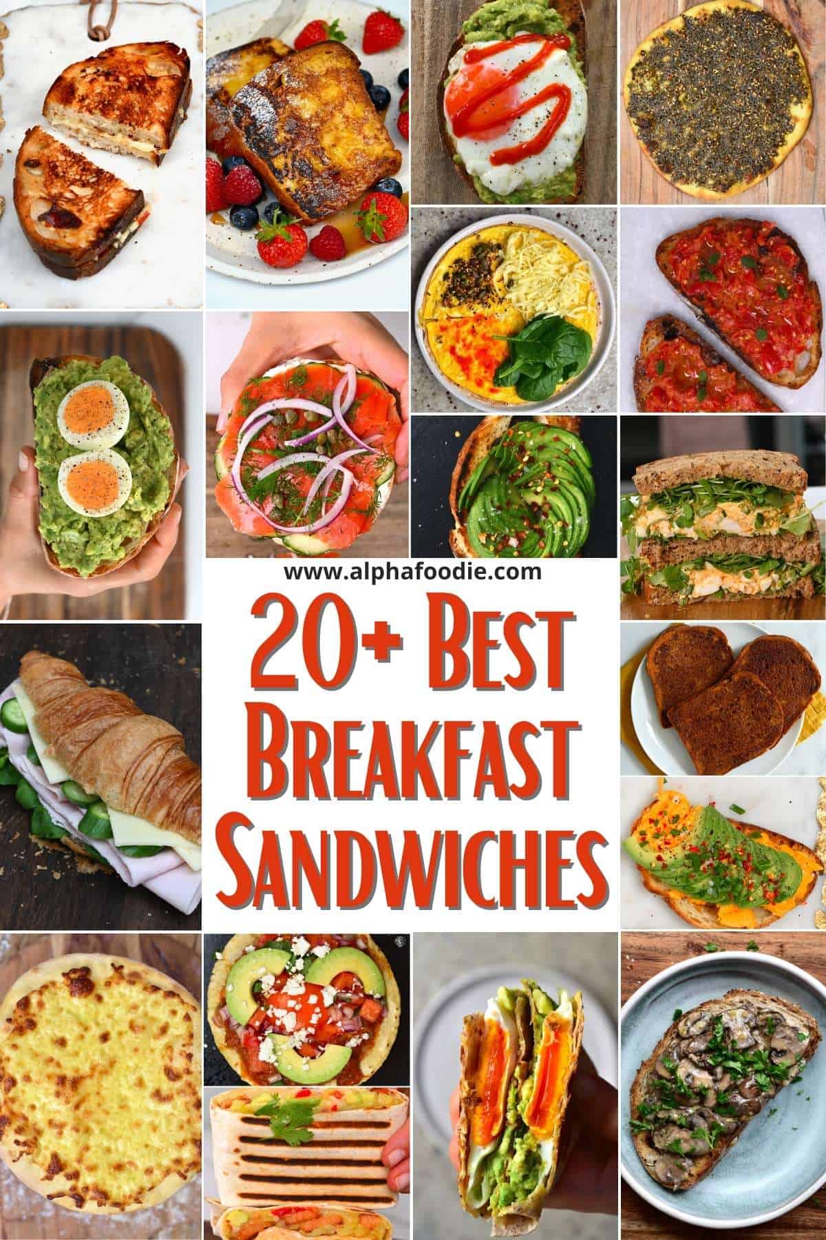 20+ Best Breakfast Sandwiches - Alphafoodie