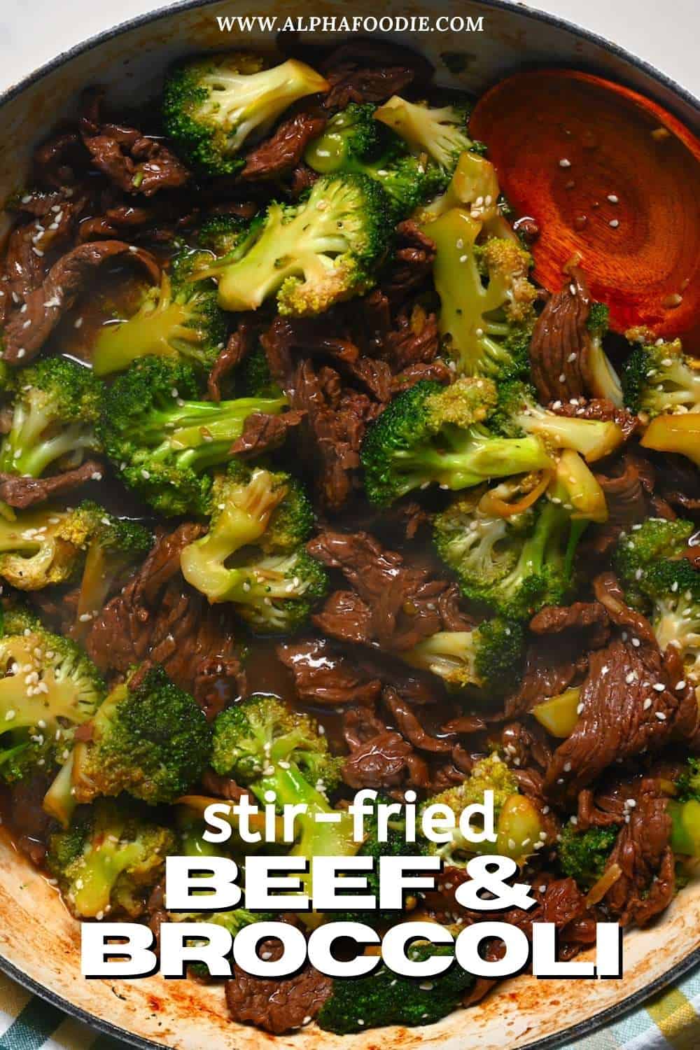 Easy Beef and Broccoli - Alphafoodie