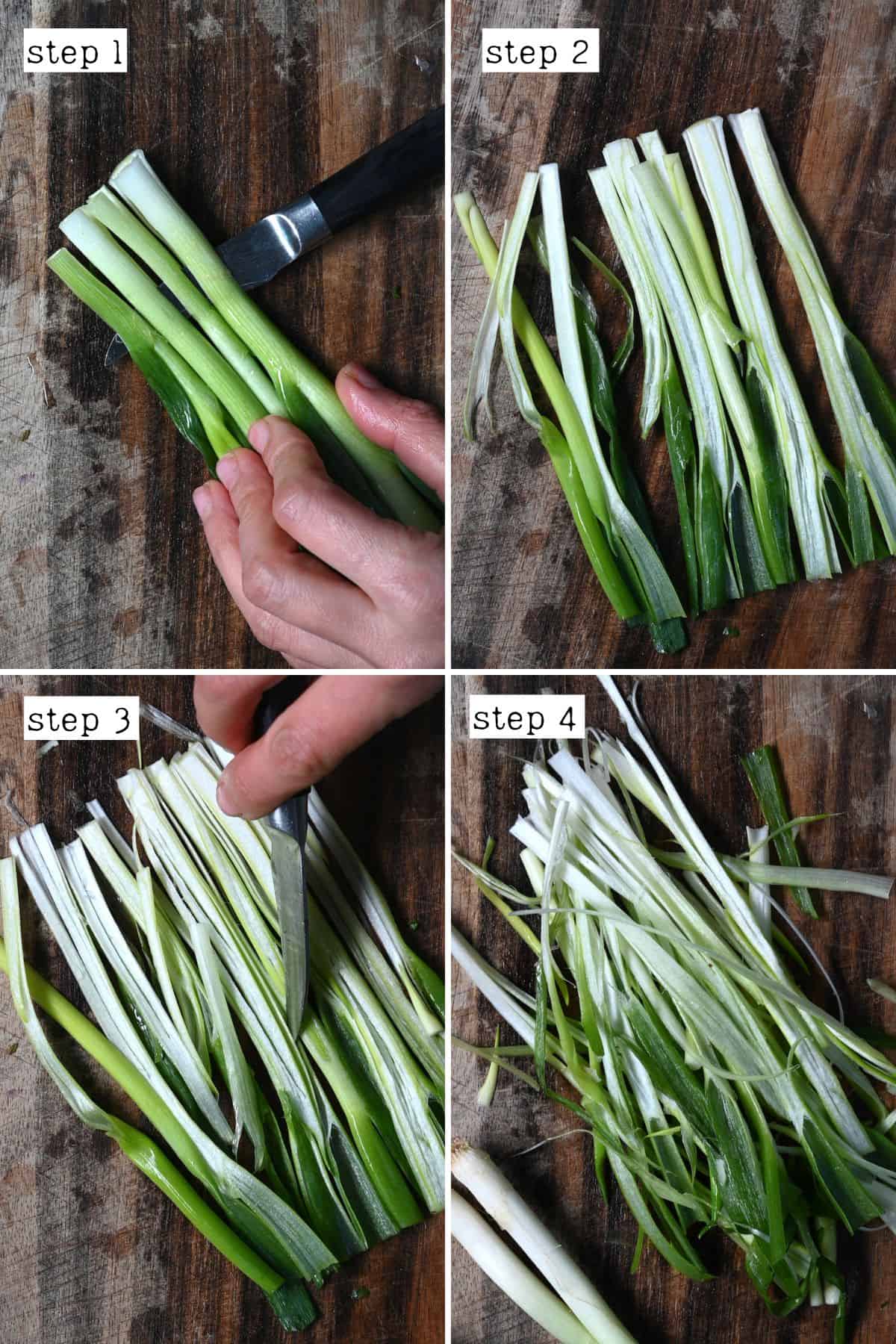 How to Cut Green Onions (4 Easy Ways!) - Platings + Pairings