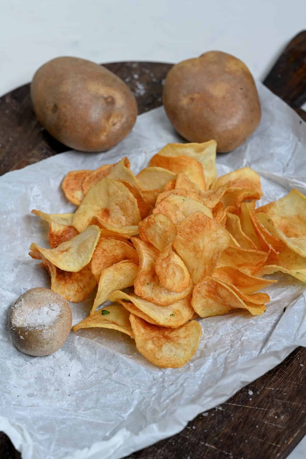 Homemade Potato Chips - Served From Scratch