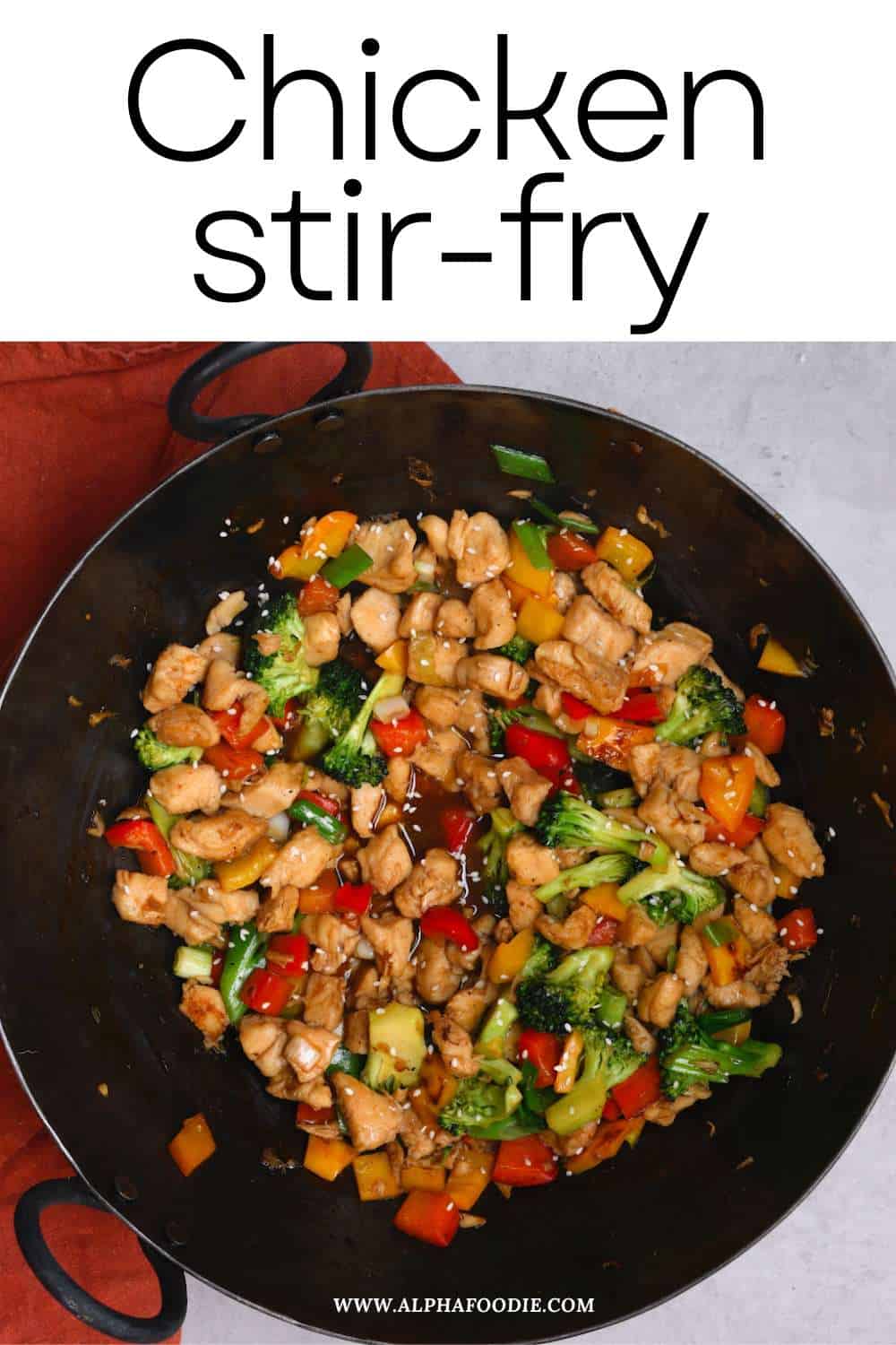 Easy Chicken Stir Fry Recipe - Alphafoodie