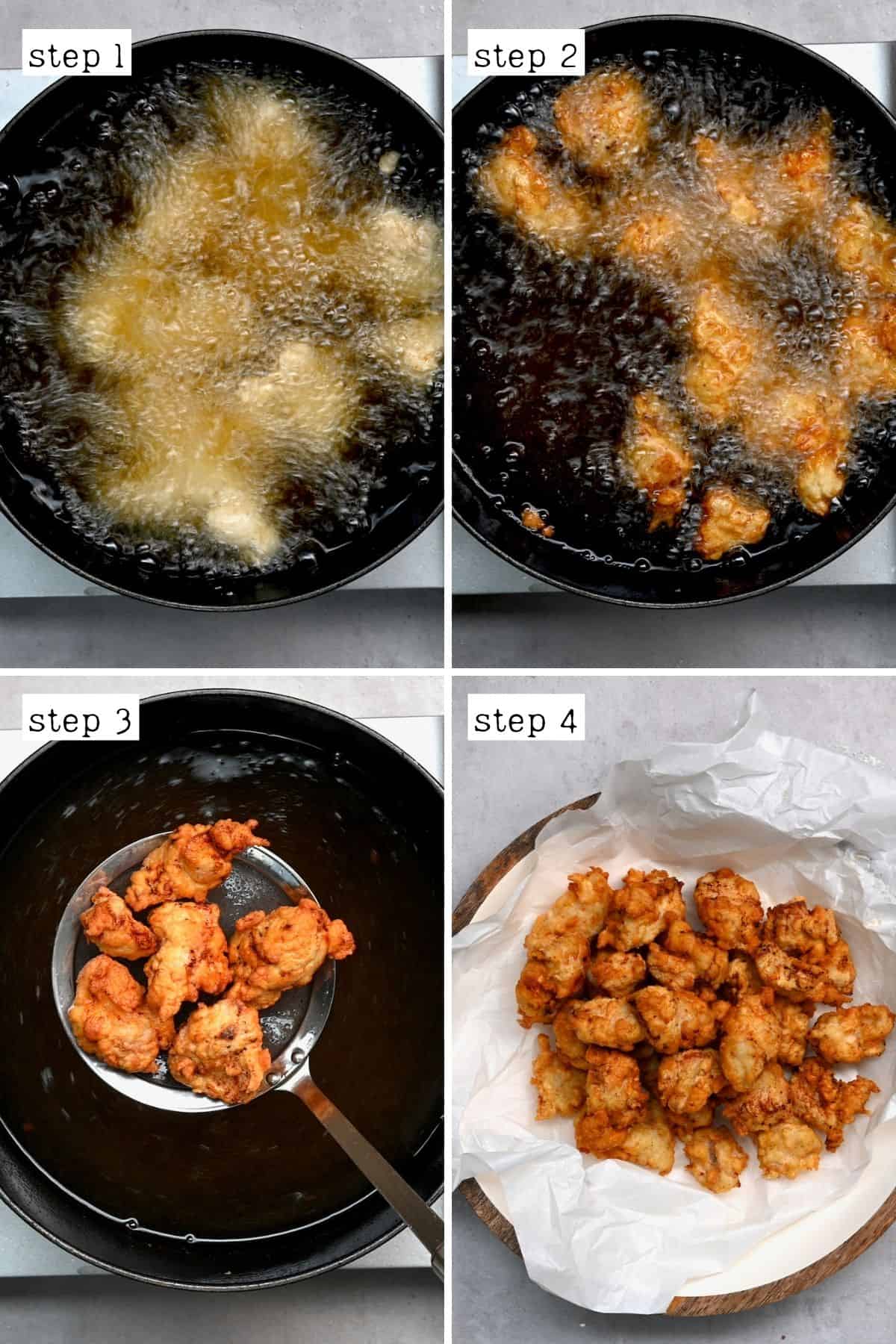 Air Fryer Korean Fried Chicken Recipe (Yangnyeom Chicken)